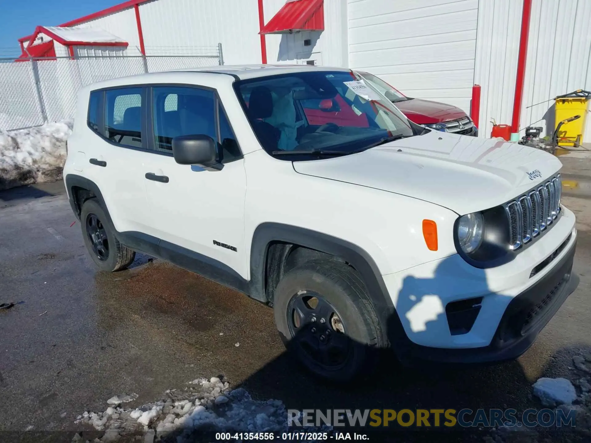 1 fotografías del automóvil dañado ZACNJDAB0MPN28743 JEEP RENEGADE 2021