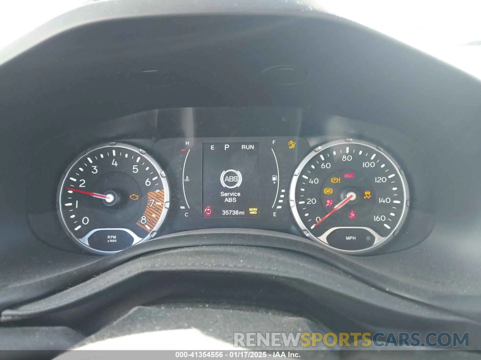 7 fotografías del automóvil dañado ZACNJDAB0MPN28743 JEEP RENEGADE 2021