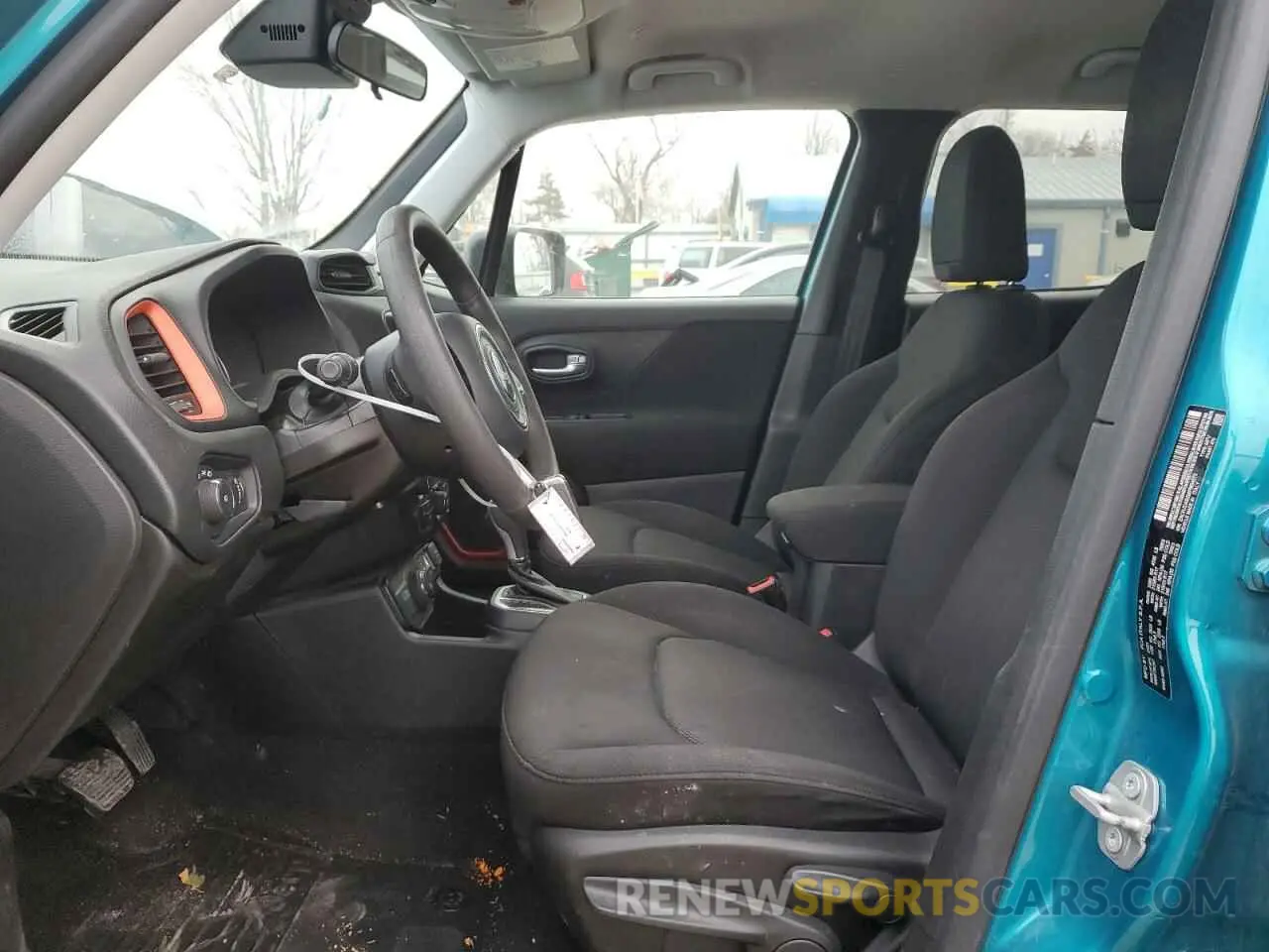 7 fotografías del automóvil dañado ZACNJDAB2MPM64575 JEEP RENEGADE 2021