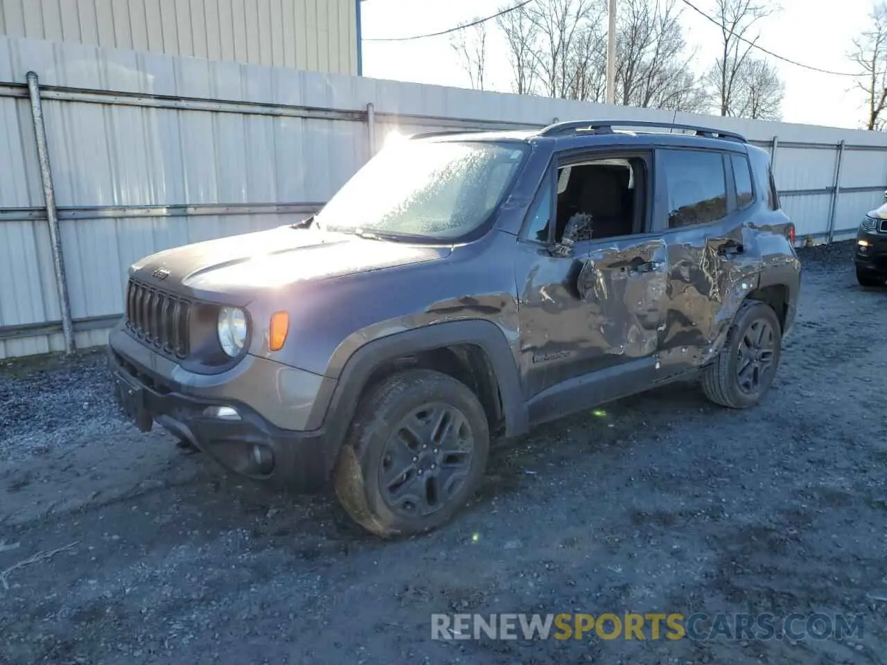 1 fotografías del automóvil dañado ZACNJDAB4MPM21517 JEEP RENEGADE 2021