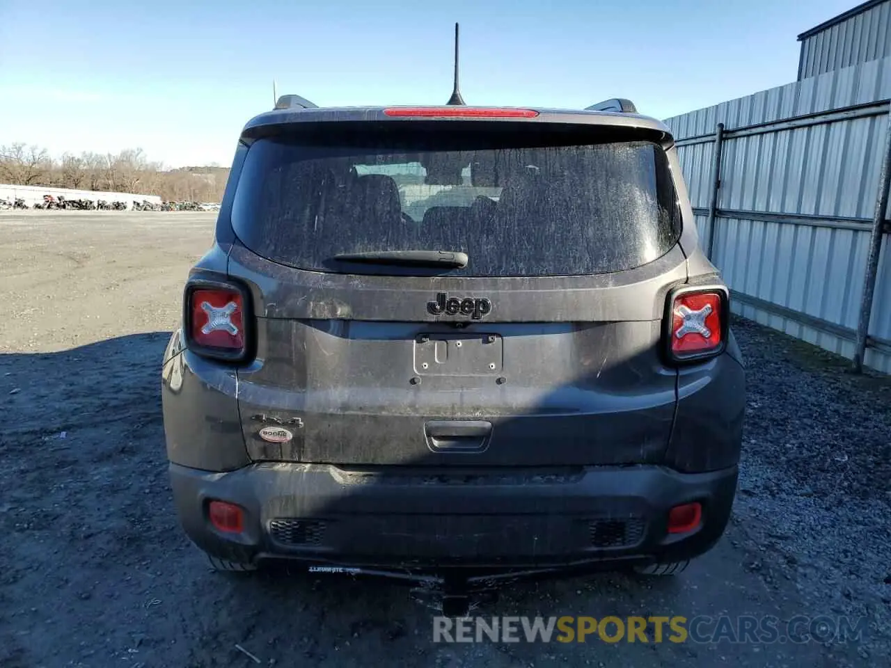 6 fotografías del automóvil dañado ZACNJDAB4MPM21517 JEEP RENEGADE 2021