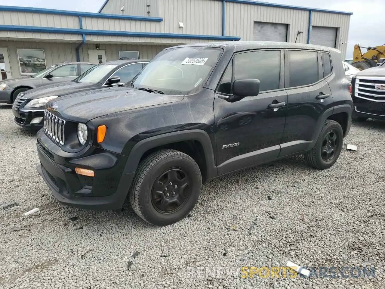 1 fotografías del automóvil dañado ZACNJDAB4MPM38964 JEEP RENEGADE 2021