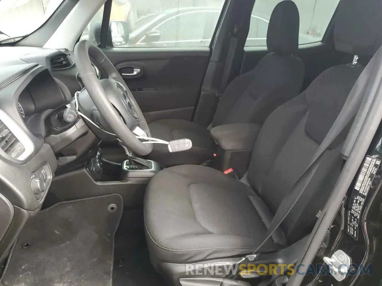 7 fotografías del automóvil dañado ZACNJDAB4MPM38964 JEEP RENEGADE 2021