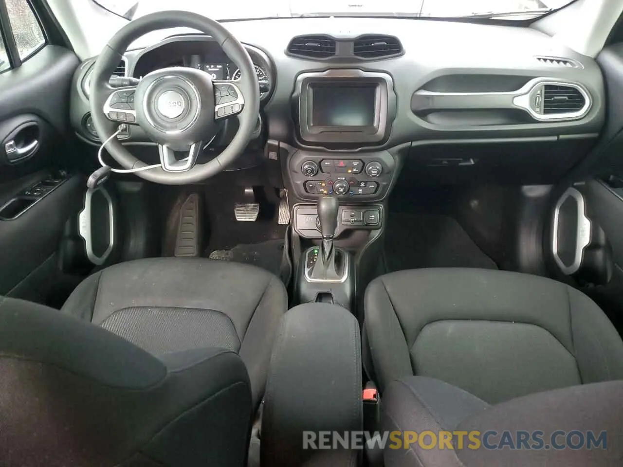 8 fotografías del automóvil dañado ZACNJDAB4MPM38964 JEEP RENEGADE 2021