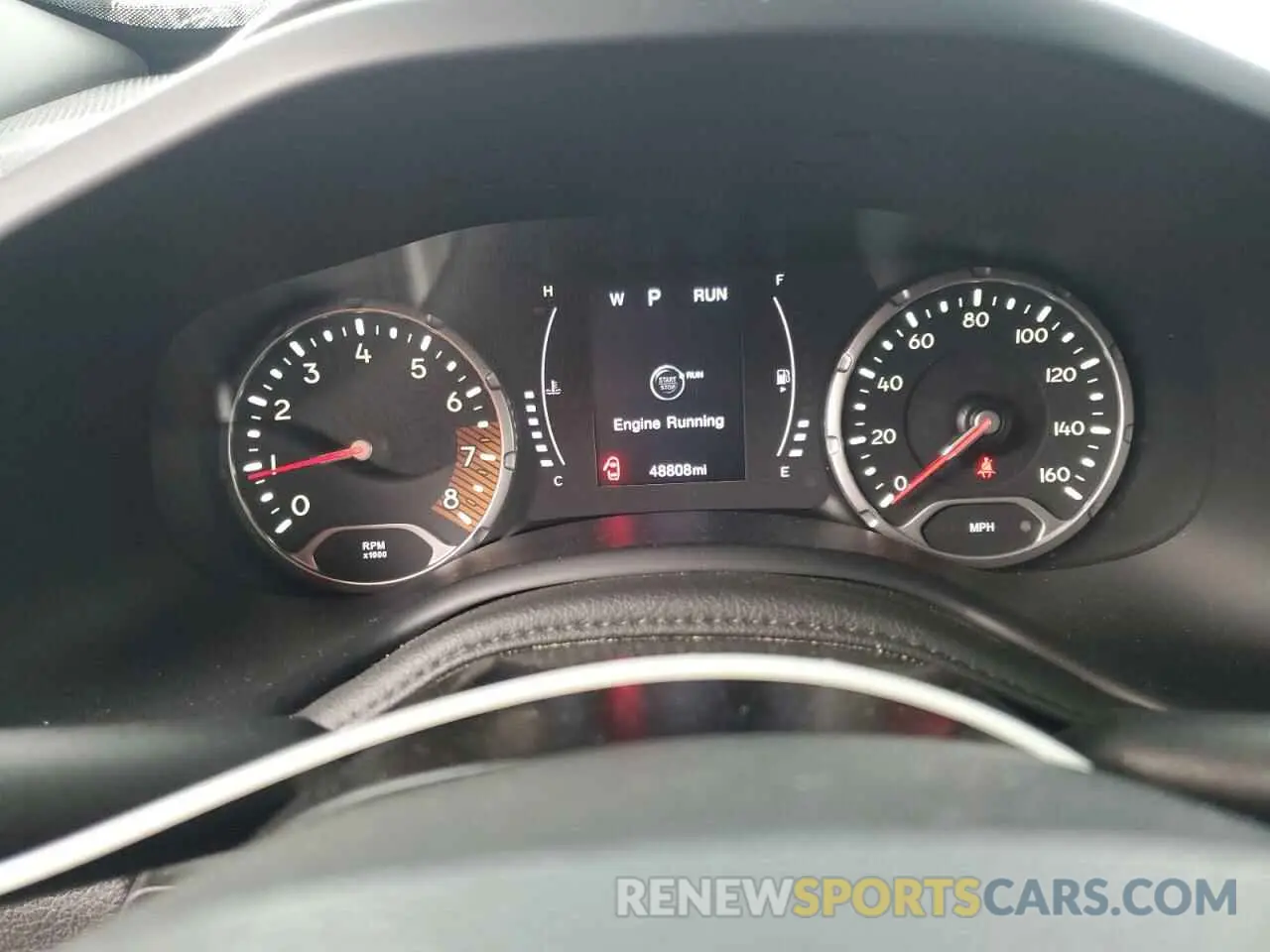 9 fotografías del automóvil dañado ZACNJDAB4MPM38964 JEEP RENEGADE 2021