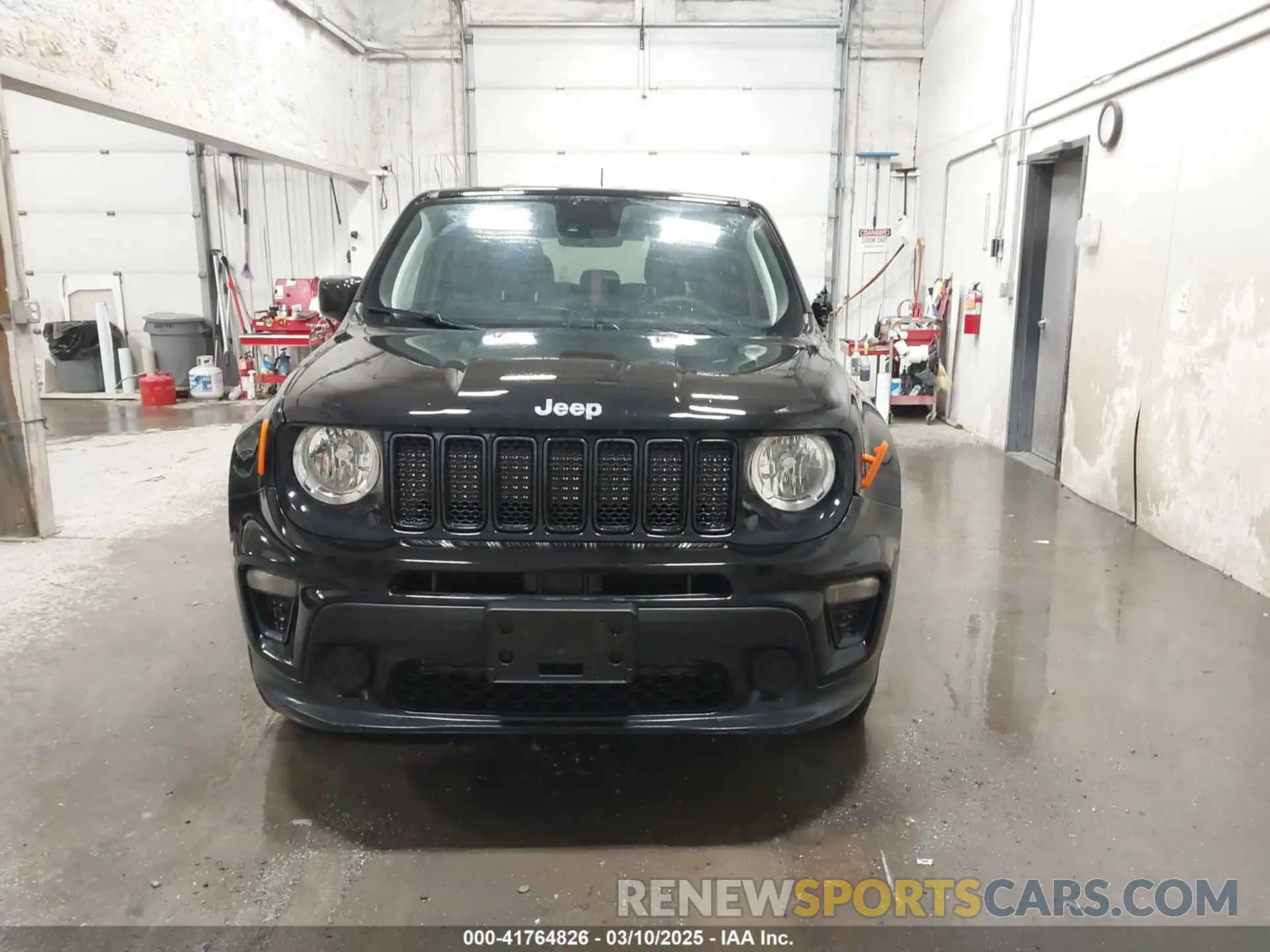 12 fotografías del automóvil dañado ZACNJDAB4MPN34884 JEEP RENEGADE 2021