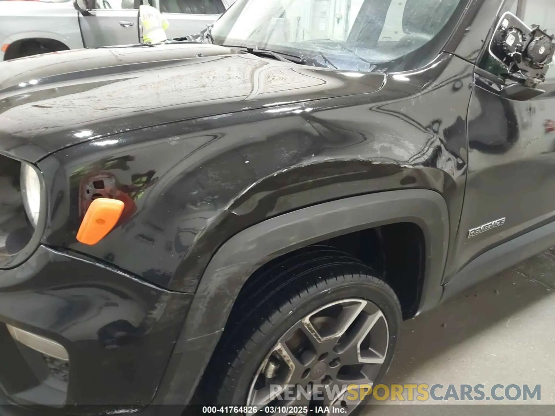 6 fotografías del automóvil dañado ZACNJDAB4MPN34884 JEEP RENEGADE 2021