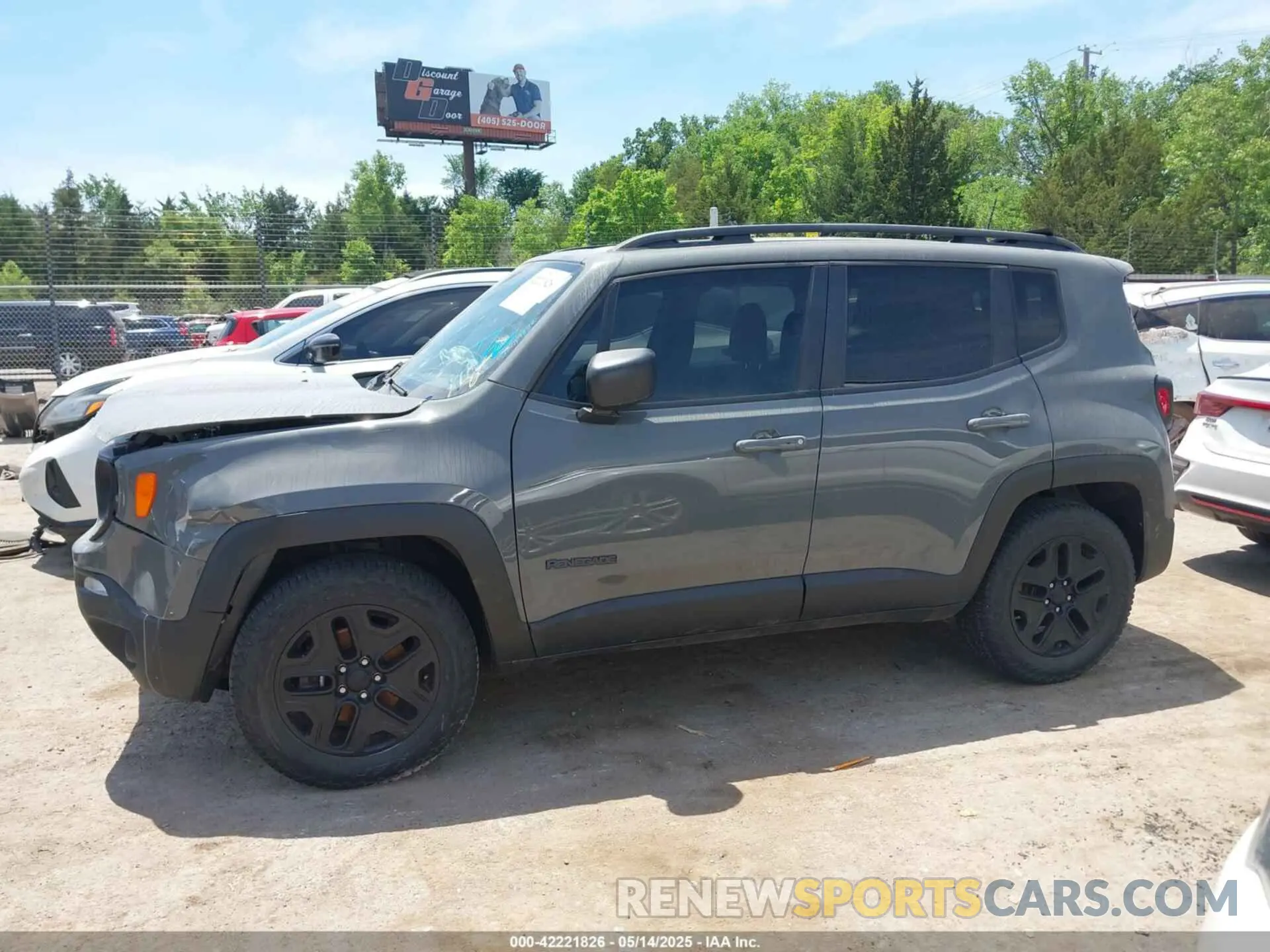 14 fotografías del automóvil dañado ZACNJDAB6MPM54762 JEEP RENEGADE 2021