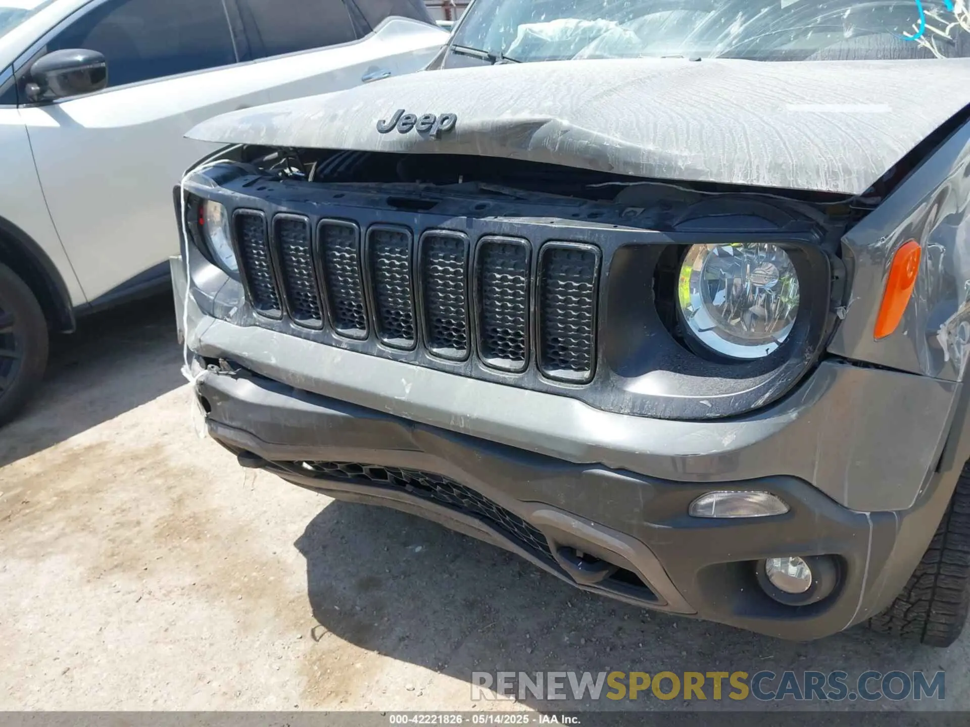 6 fotografías del automóvil dañado ZACNJDAB6MPM54762 JEEP RENEGADE 2021