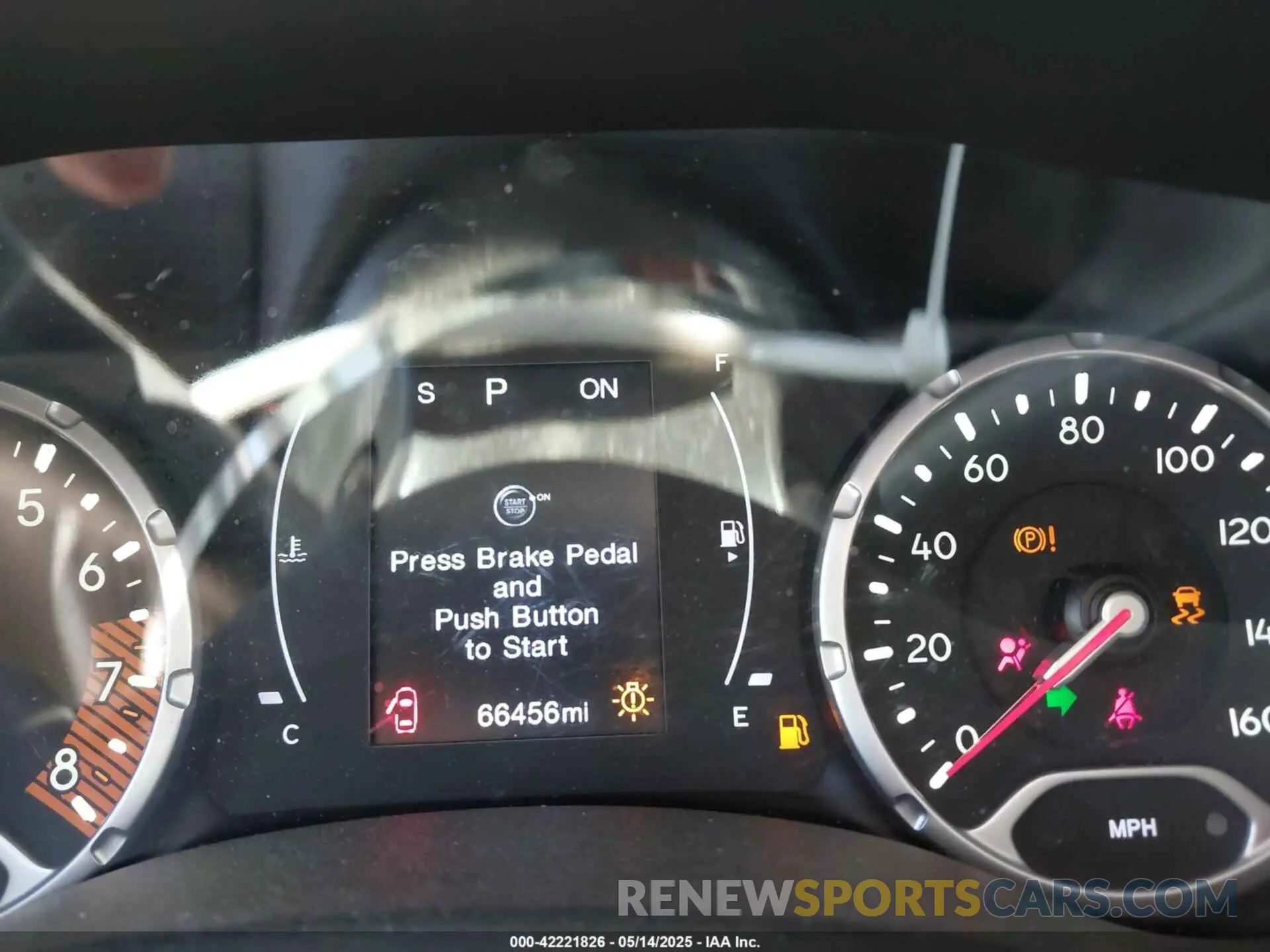 7 fotografías del automóvil dañado ZACNJDAB6MPM54762 JEEP RENEGADE 2021