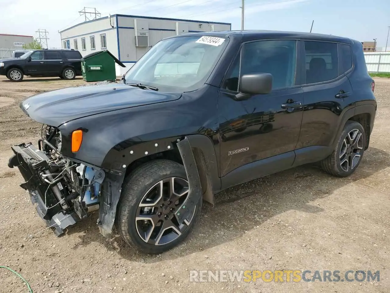 1 fotografías del automóvil dañado ZACNJDAB6MPN32408 JEEP RENEGADE 2021