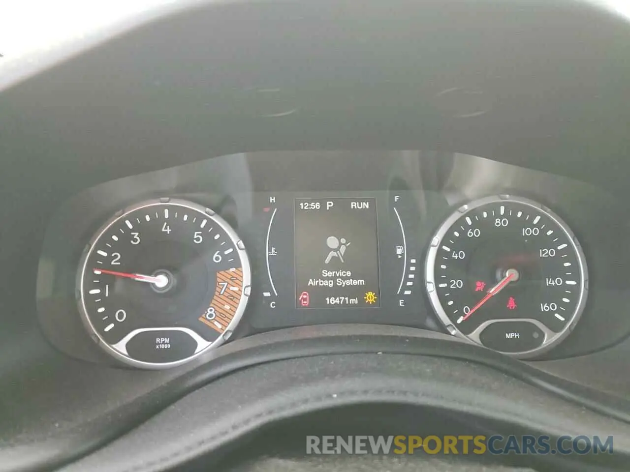 9 fotografías del automóvil dañado ZACNJDAB6MPN32408 JEEP RENEGADE 2021