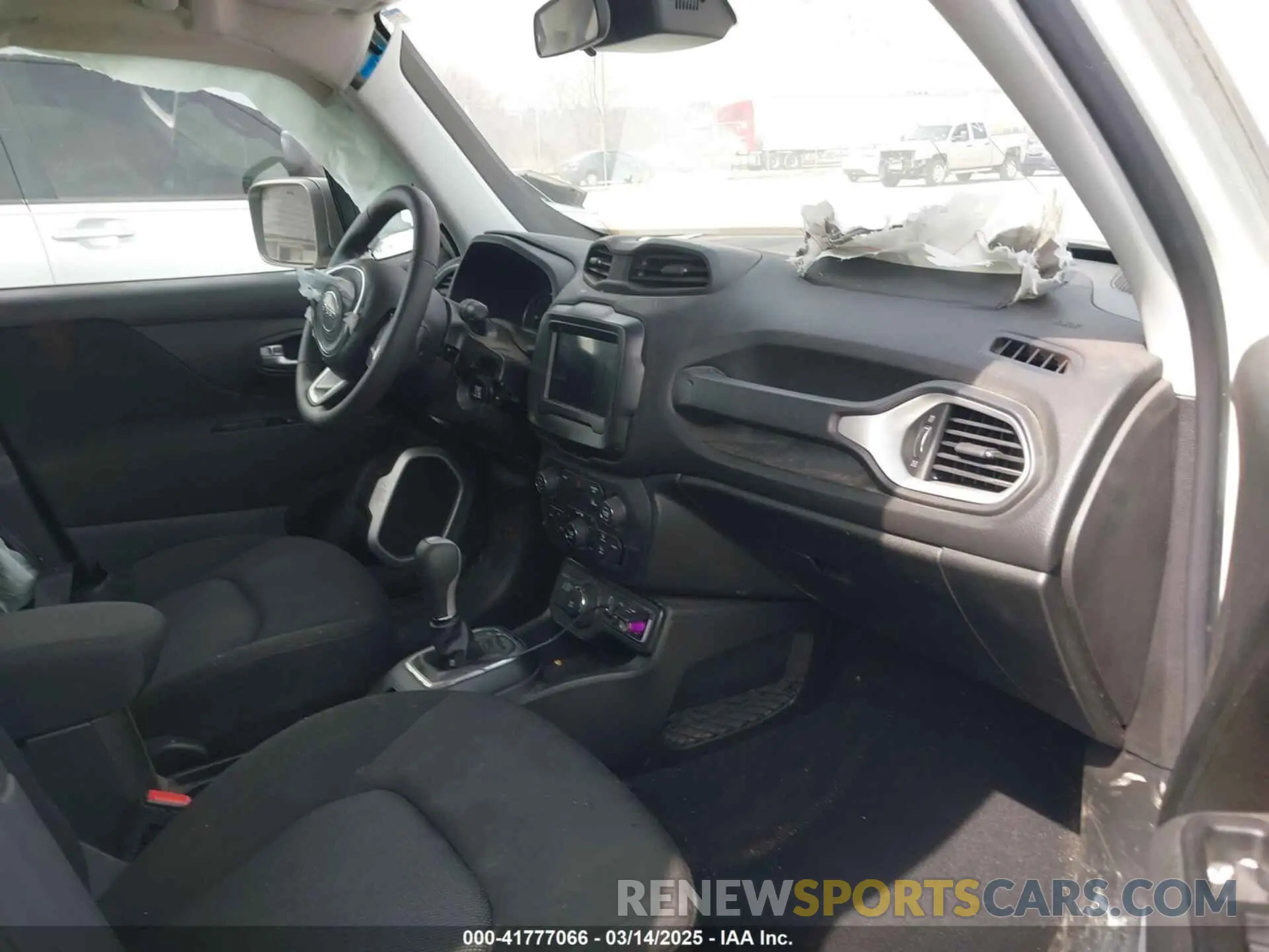 5 fotografías del automóvil dañado ZACNJDAB9MPM41519 JEEP RENEGADE 2021