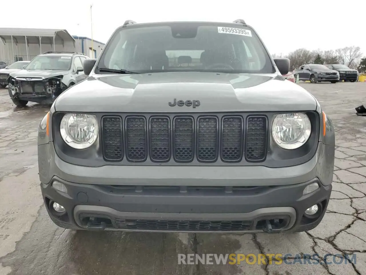 5 fotografías del automóvil dañado ZACNJDABXMPM30495 JEEP RENEGADE 2021