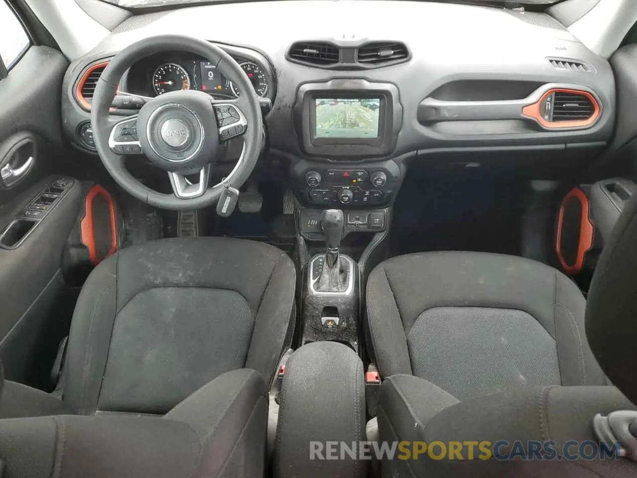 8 fotografías del automóvil dañado ZACNJDABXMPM30495 JEEP RENEGADE 2021