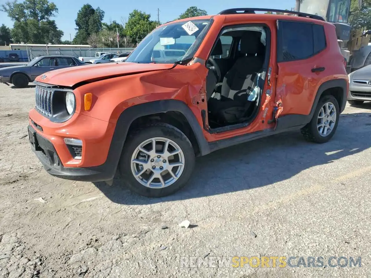 1 fotografías del automóvil dañado ZACNJDABXMPN09066 JEEP RENEGADE 2021