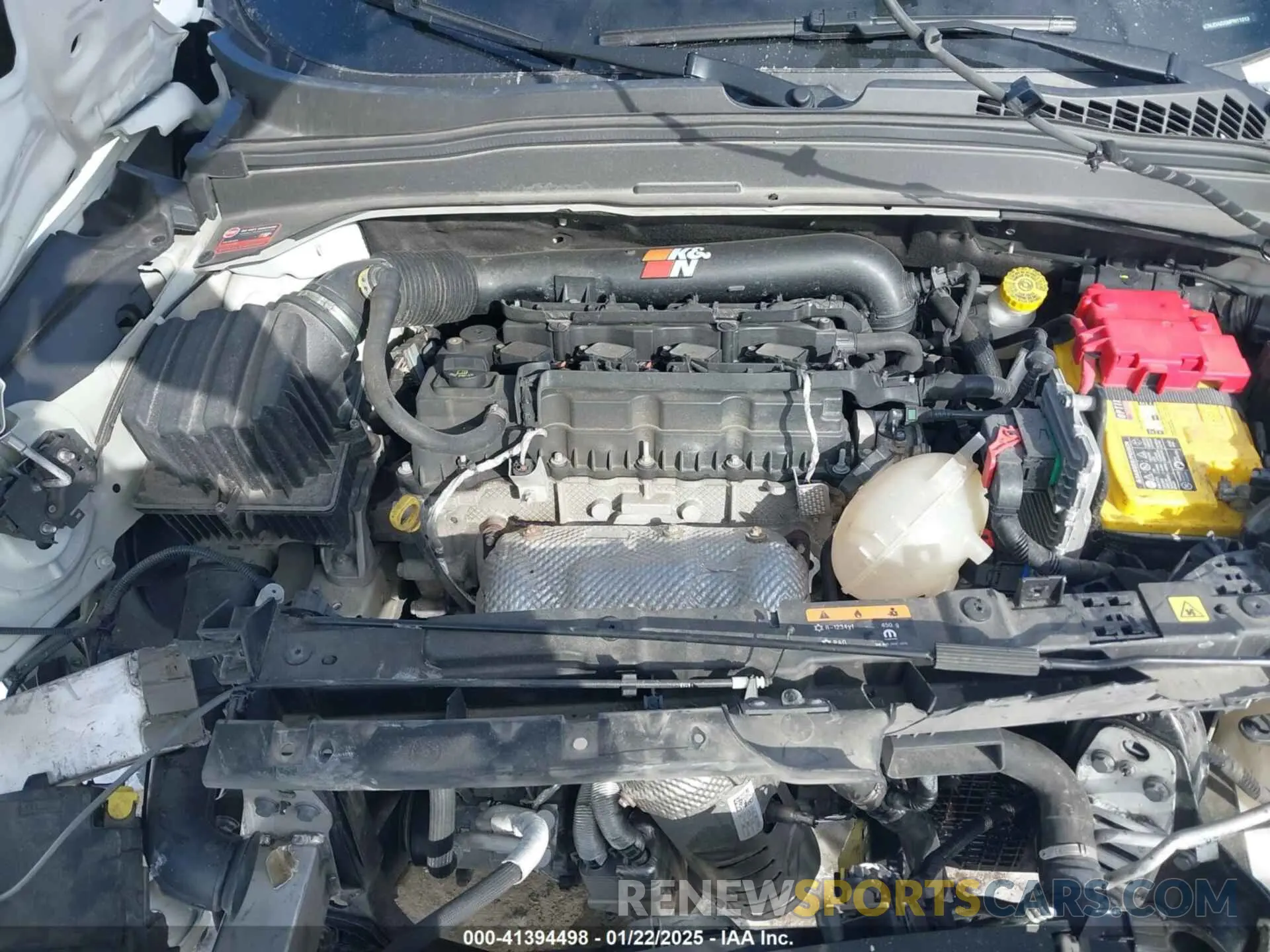 10 fotografías del automóvil dañado ZACNJDABXMPN11013 JEEP RENEGADE 2021