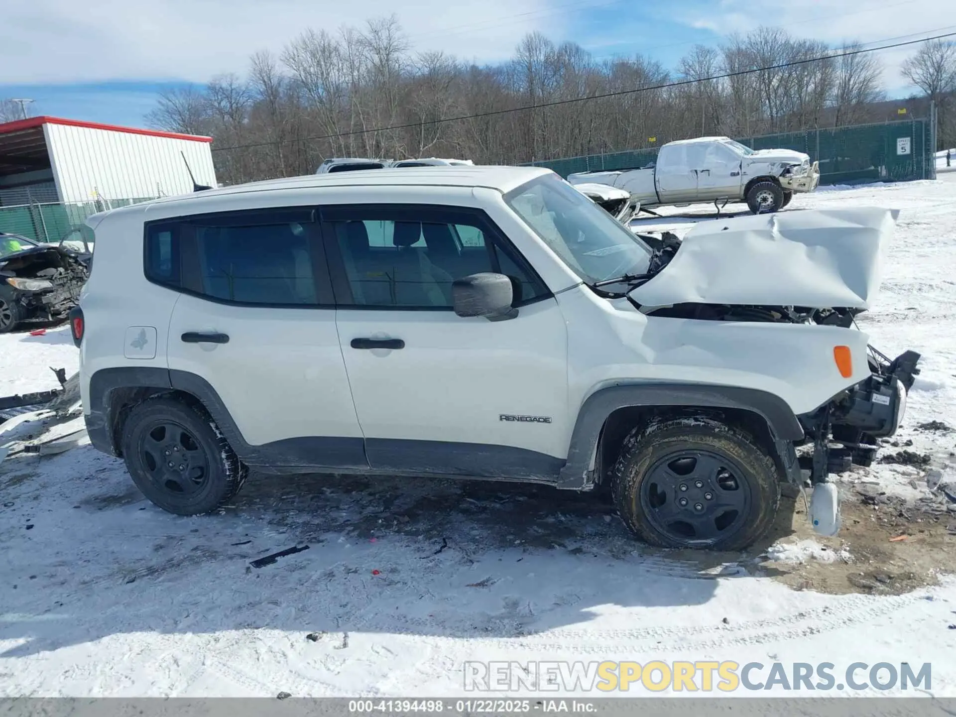 13 fotografías del automóvil dañado ZACNJDABXMPN11013 JEEP RENEGADE 2021