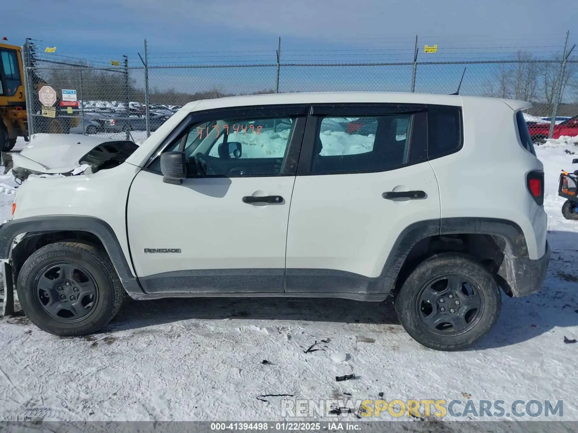 14 fotografías del automóvil dañado ZACNJDABXMPN11013 JEEP RENEGADE 2021