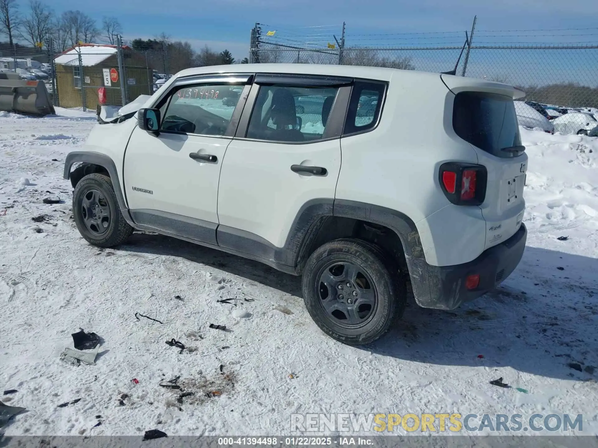 3 fotografías del automóvil dañado ZACNJDABXMPN11013 JEEP RENEGADE 2021