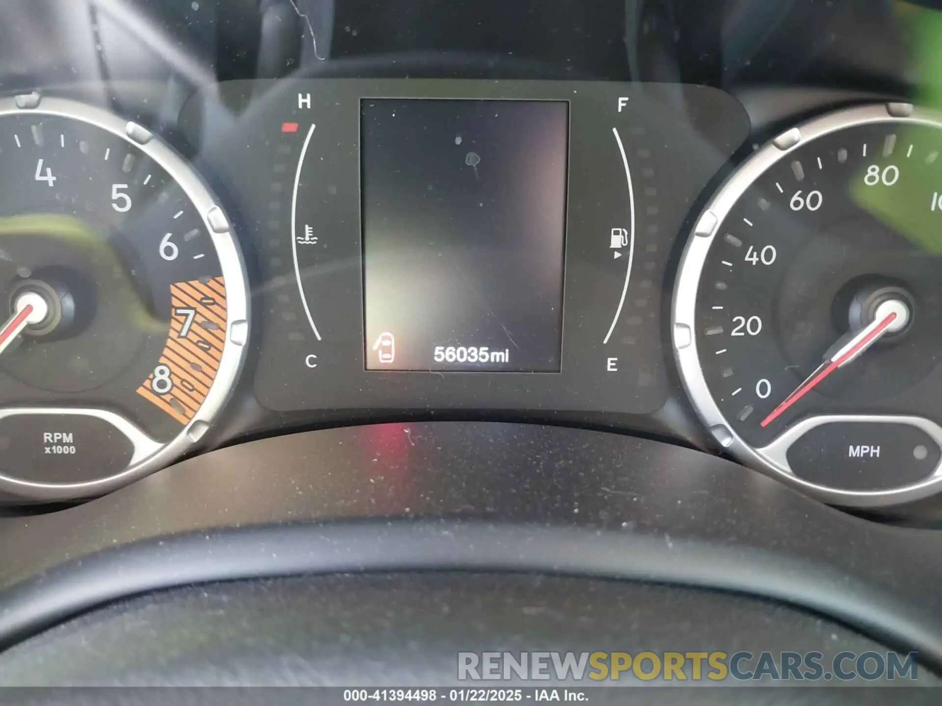 7 fotografías del automóvil dañado ZACNJDABXMPN11013 JEEP RENEGADE 2021
