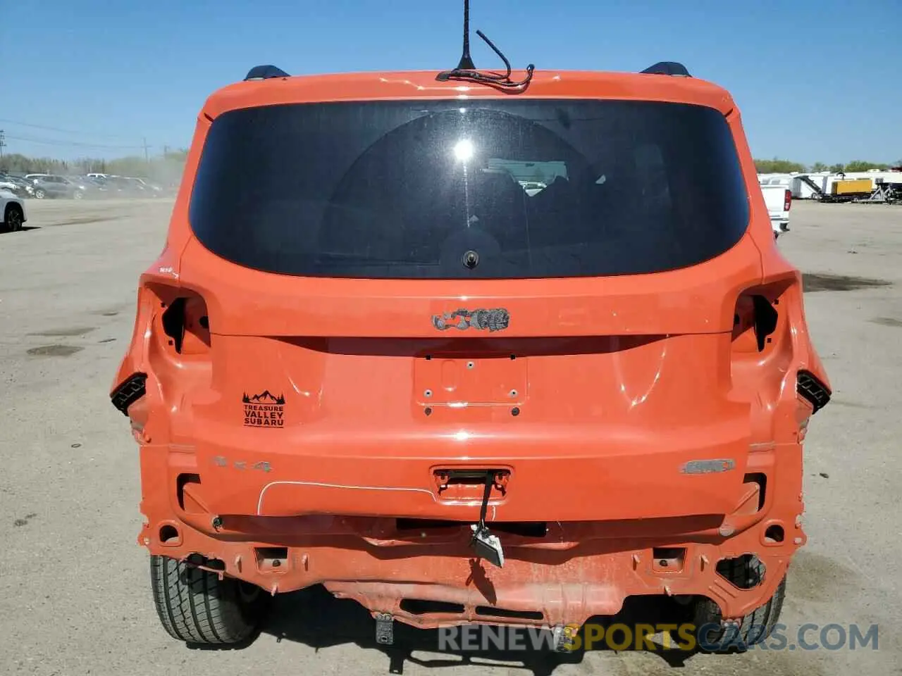 6 fotografías del automóvil dañado ZACNJDB10MPM49868 JEEP RENEGADE 2021