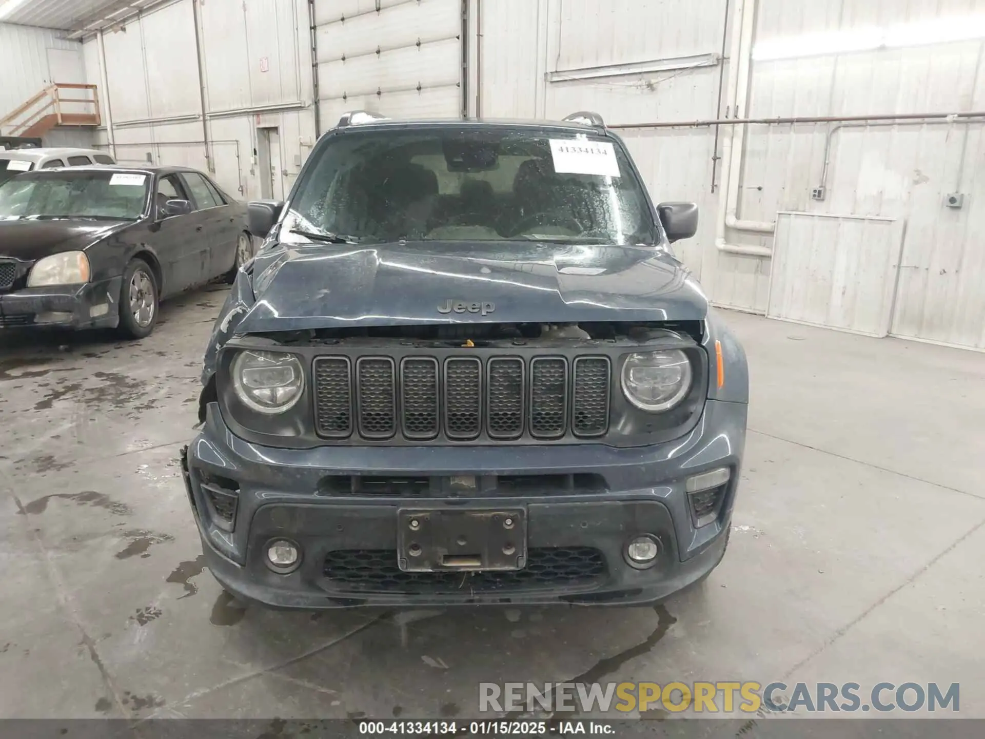 12 fotografías del automóvil dañado ZACNJDB15MPM73647 JEEP RENEGADE 2021