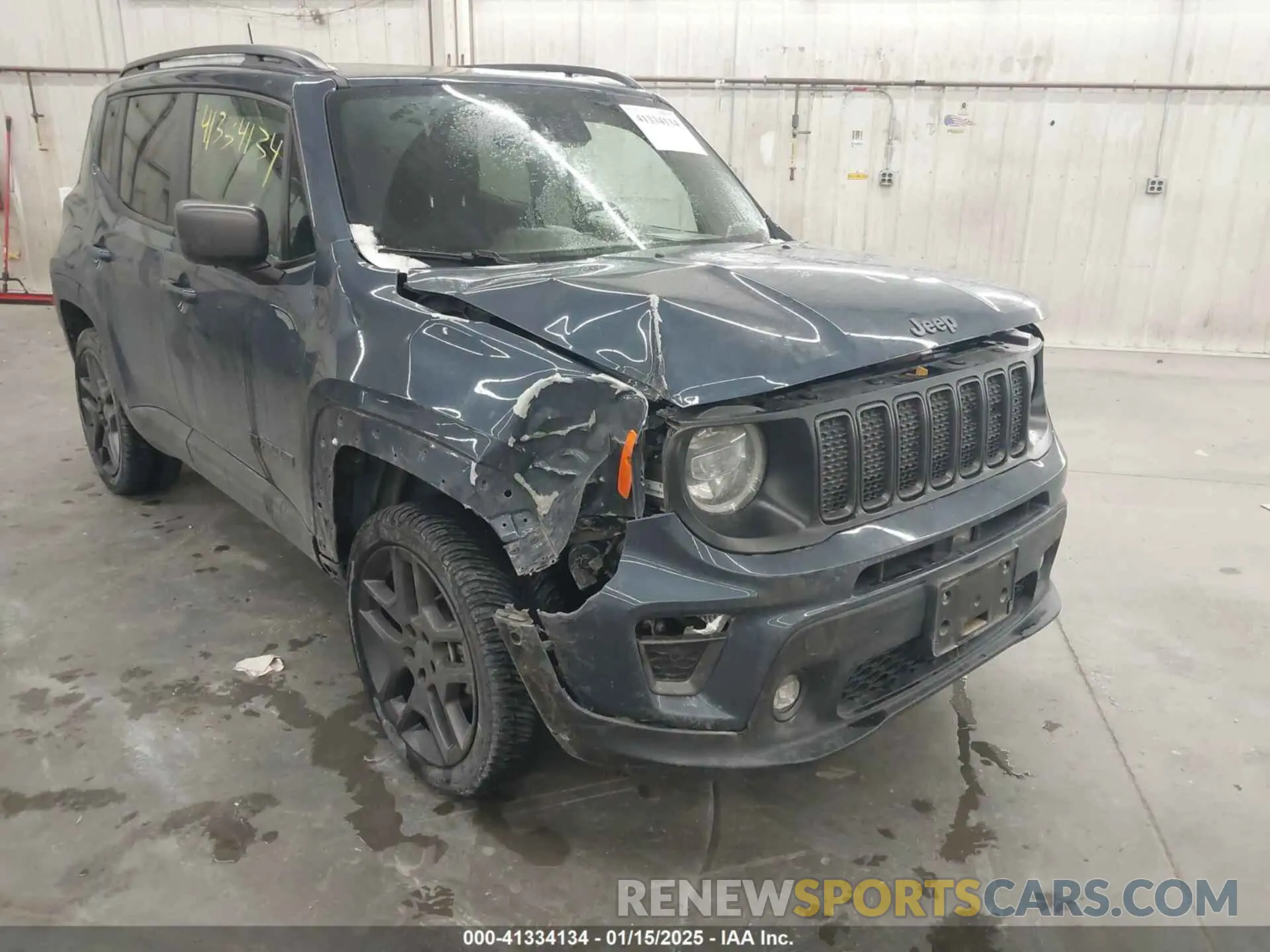 6 fotografías del automóvil dañado ZACNJDB15MPM73647 JEEP RENEGADE 2021
