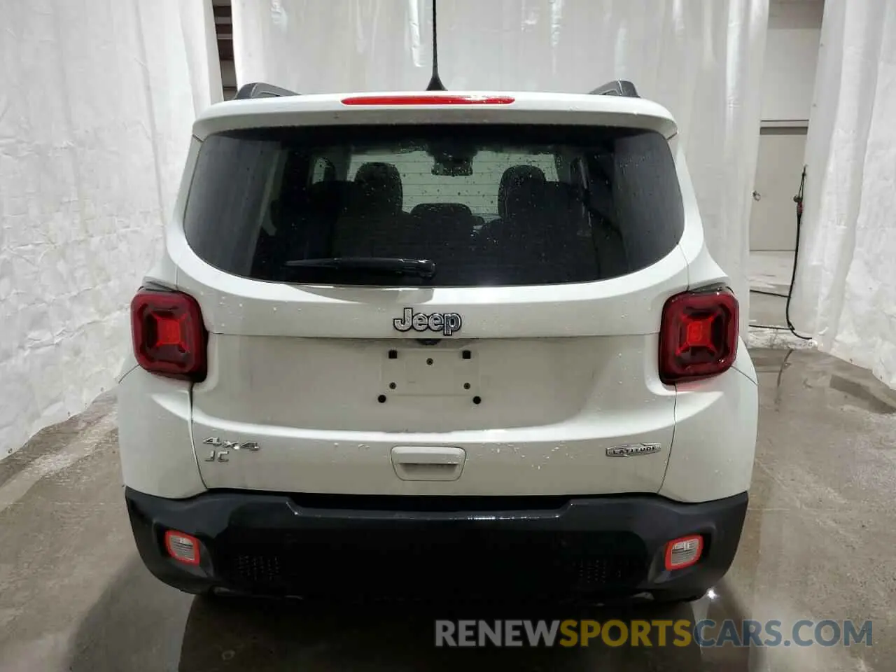 6 fotografías del automóvil dañado ZACNJDB19MPM28761 JEEP RENEGADE 2021