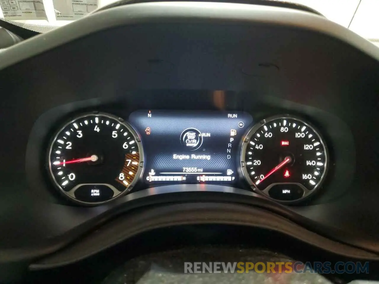 9 fotografías del automóvil dañado ZACNJDB19MPM28761 JEEP RENEGADE 2021