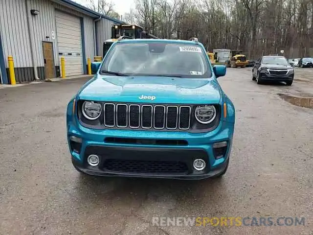 14 fotografías del automóvil dañado ZACNJDB1XMPN33454 JEEP RENEGADE 2021