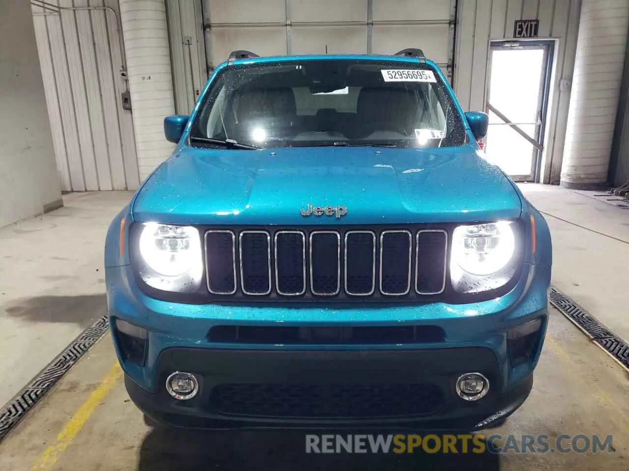 5 fotografías del automóvil dañado ZACNJDB1XMPN33454 JEEP RENEGADE 2021