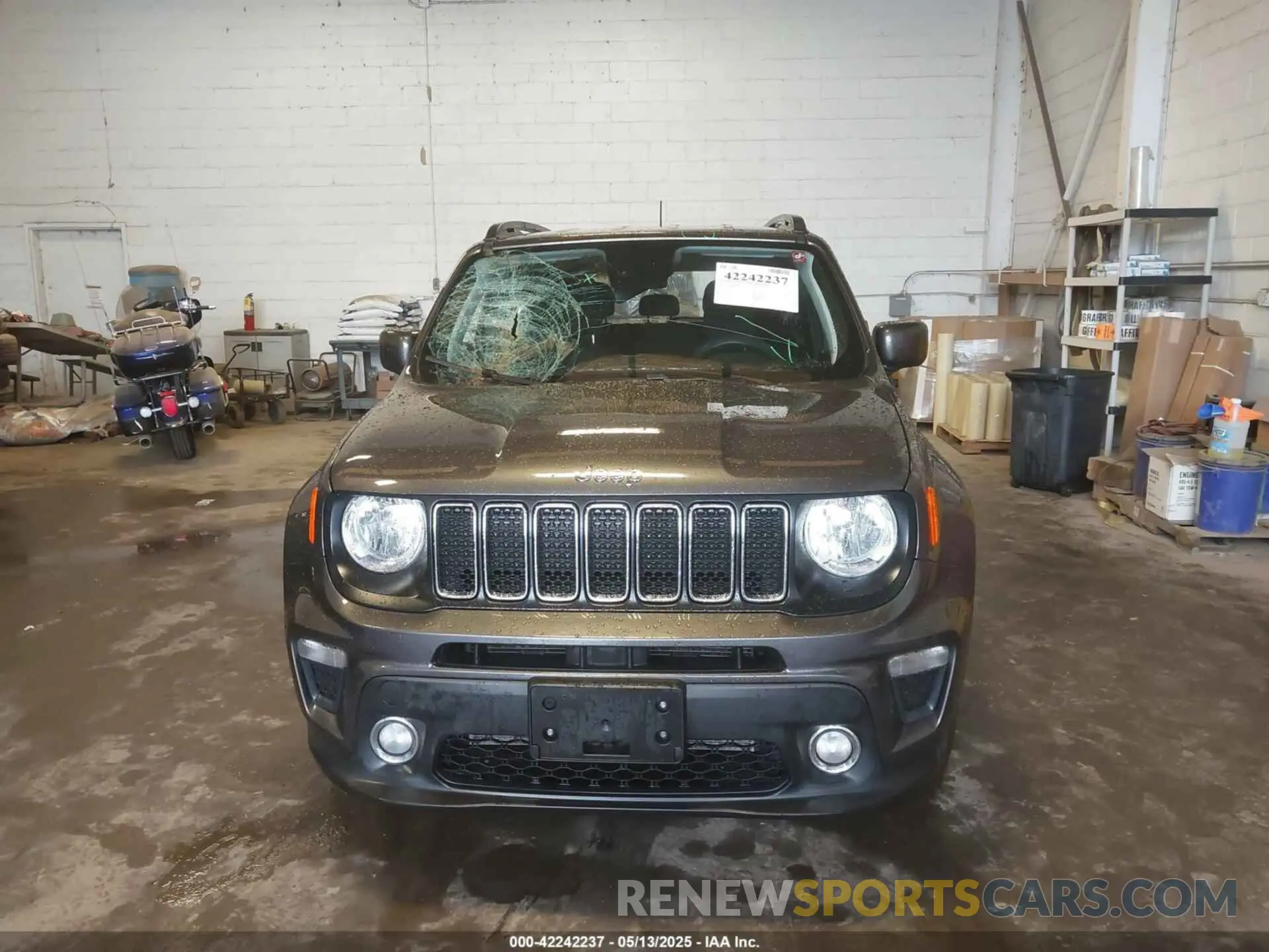 12 fotografías del automóvil dañado ZACNJDBB0MPM28530 JEEP RENEGADE 2021