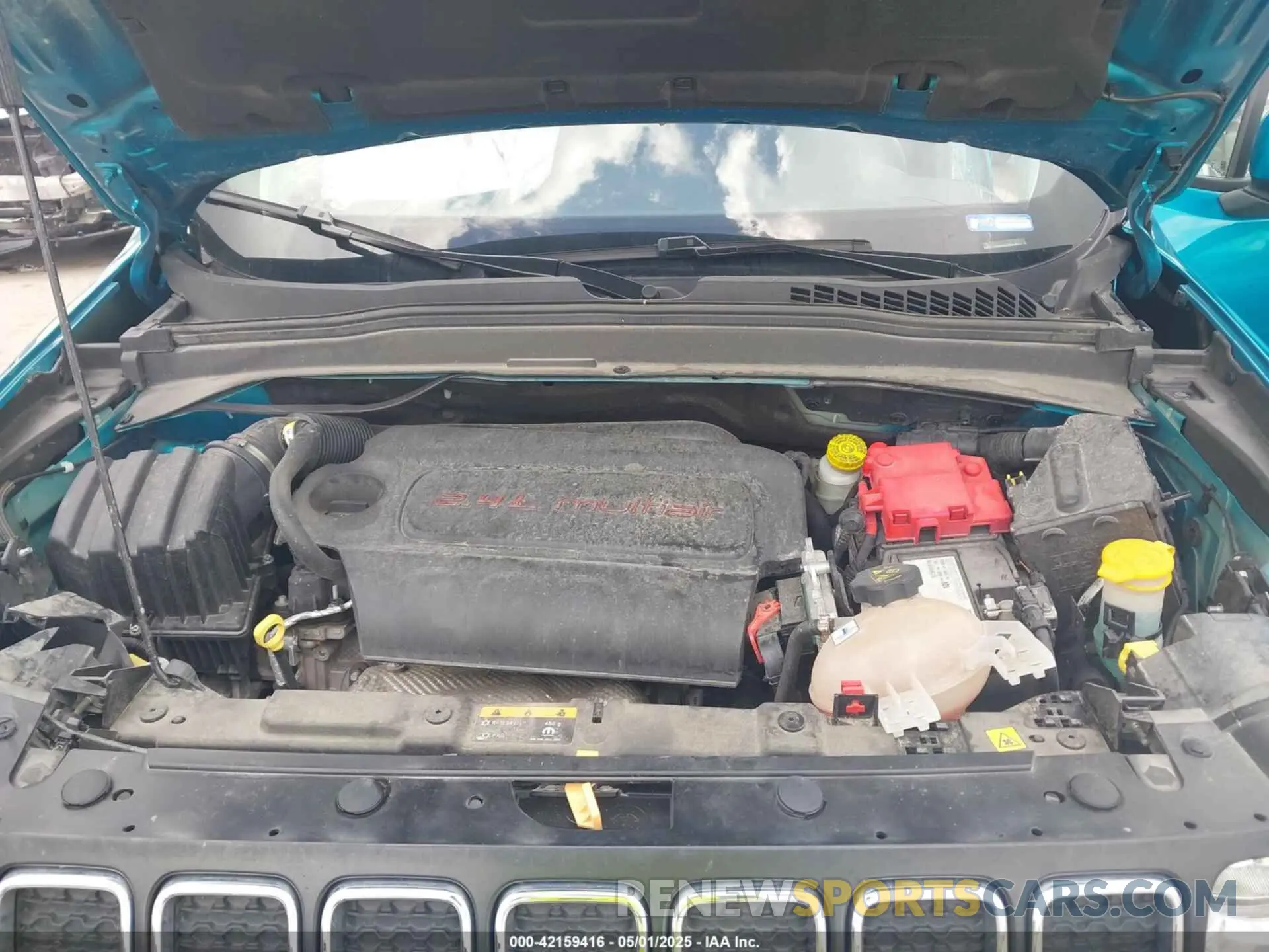 10 fotografías del automóvil dañado ZACNJDBB0MPM39978 JEEP RENEGADE 2021