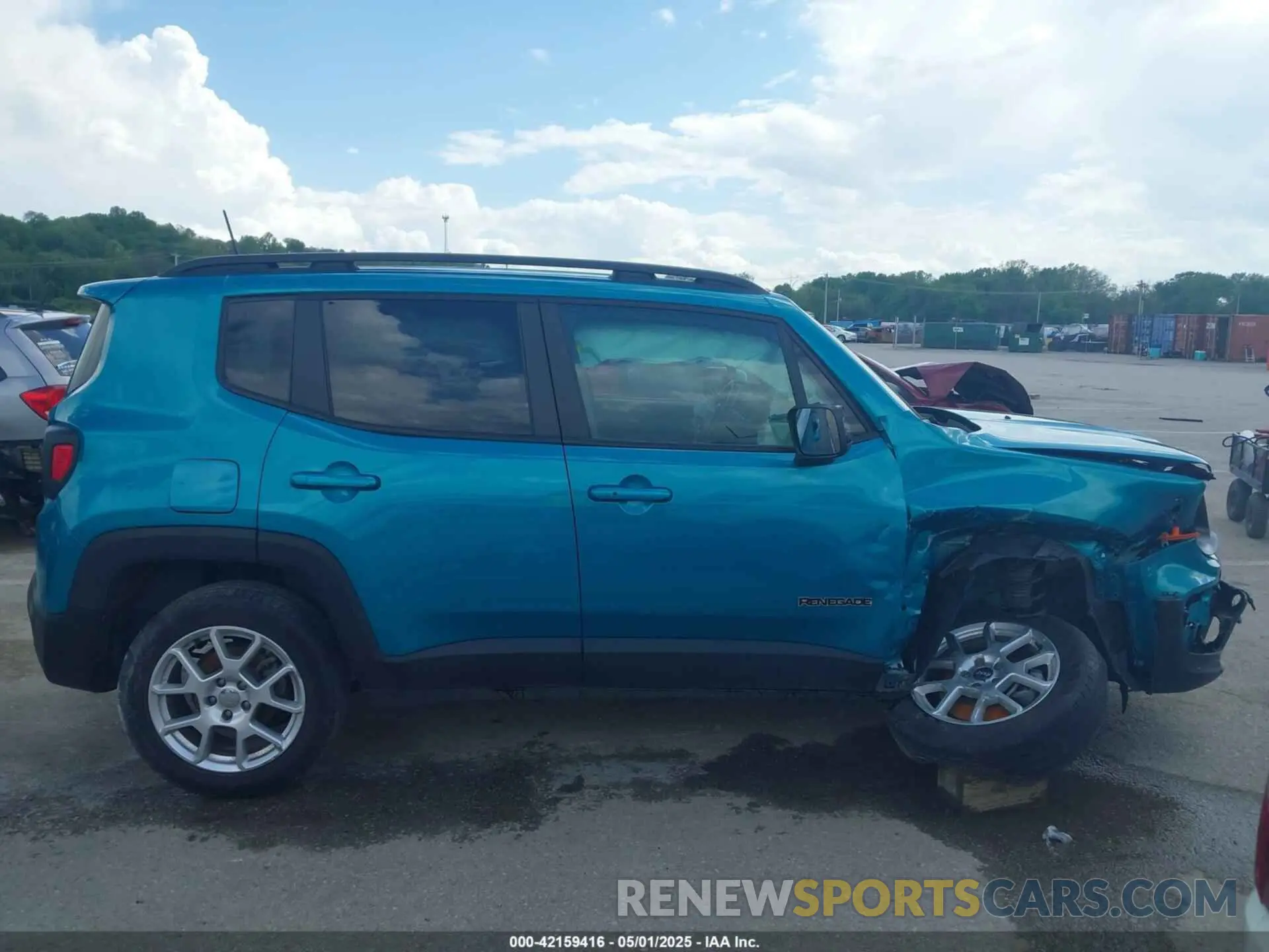13 fotografías del automóvil dañado ZACNJDBB0MPM39978 JEEP RENEGADE 2021