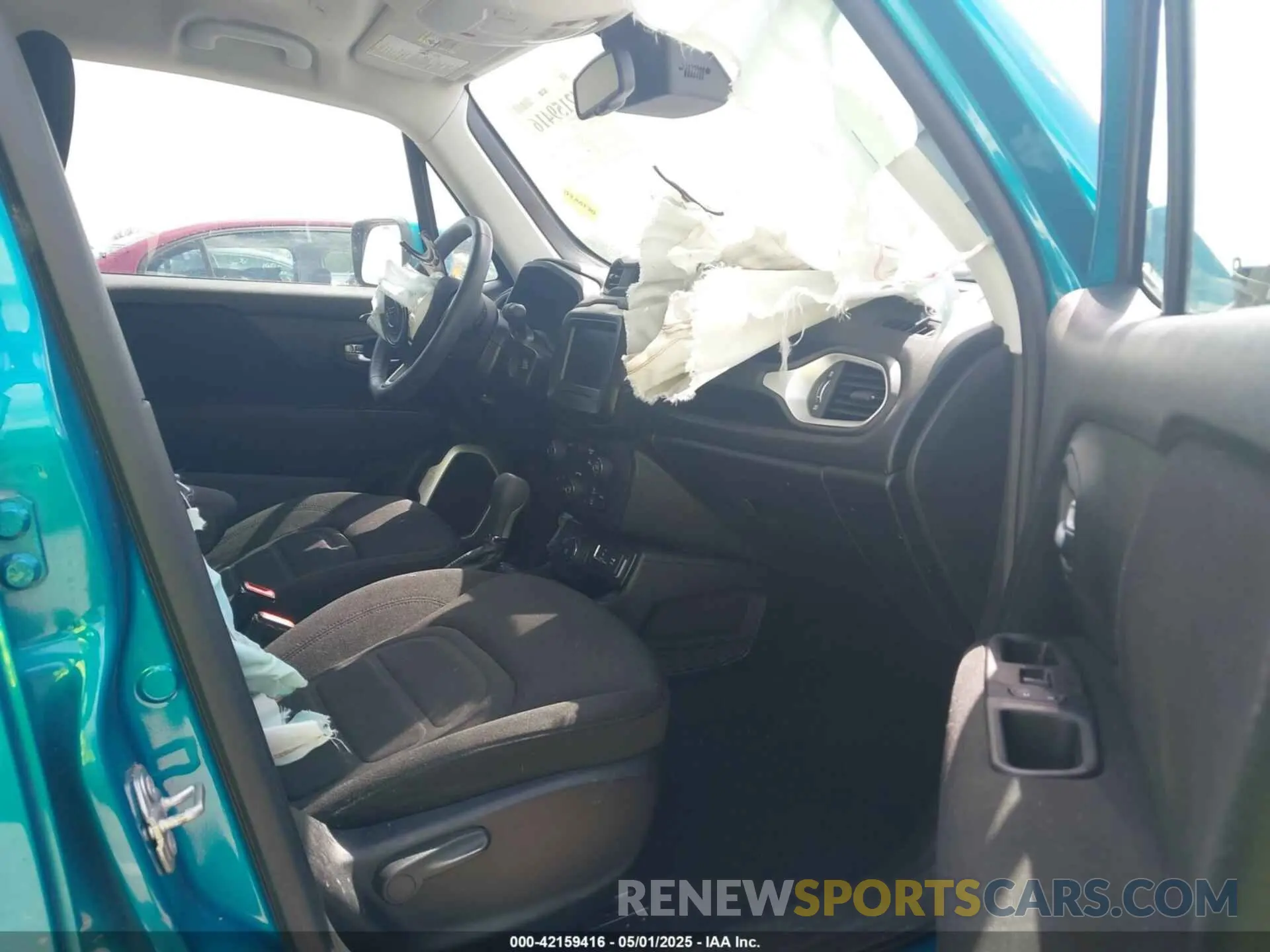 5 fotografías del automóvil dañado ZACNJDBB0MPM39978 JEEP RENEGADE 2021