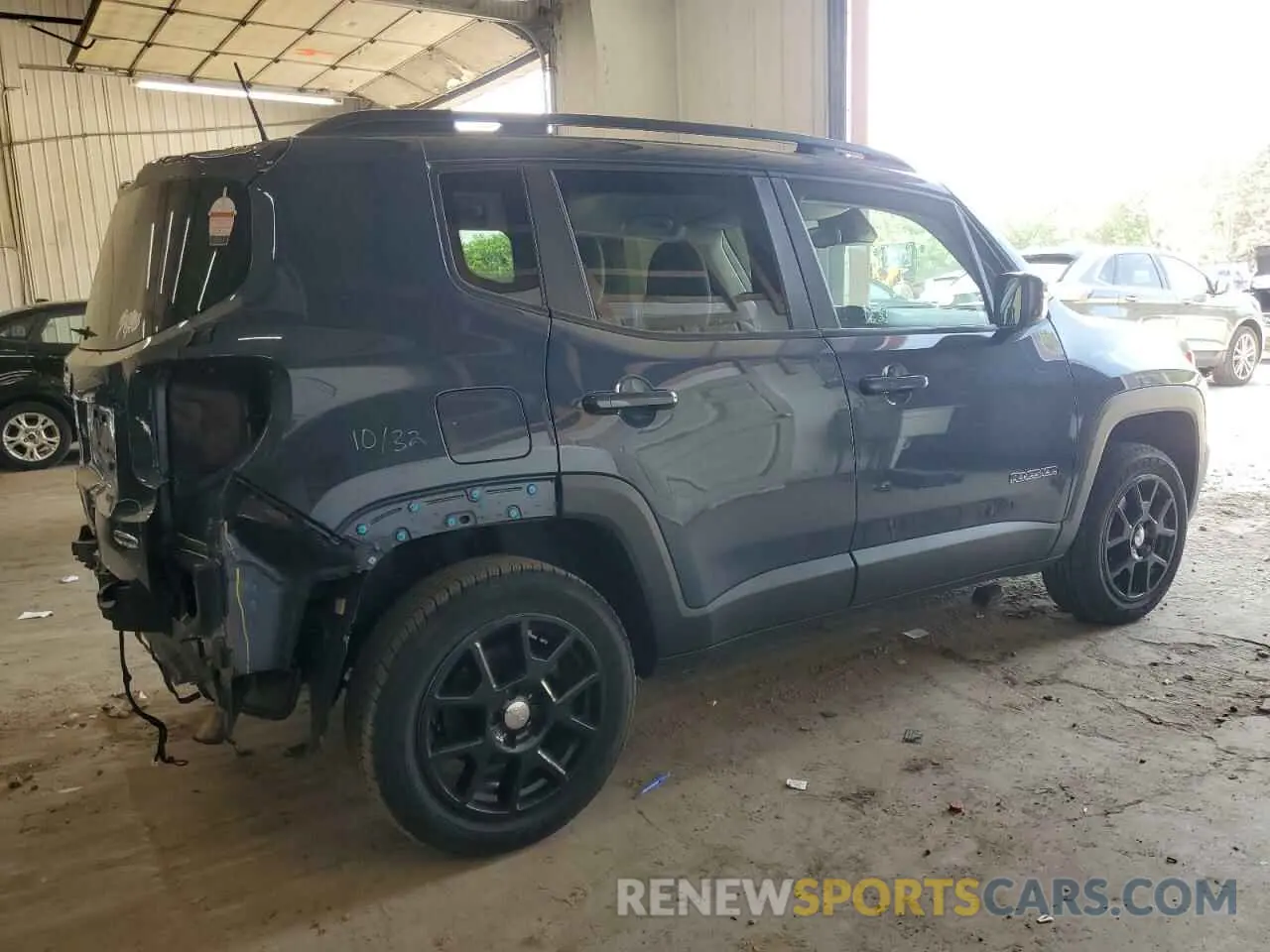 3 fotografías del automóvil dañado ZACNJDBB0MPM45036 JEEP RENEGADE 2021