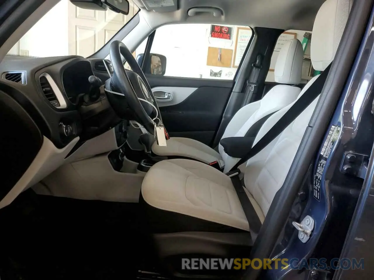 7 fotografías del automóvil dañado ZACNJDBB0MPM45036 JEEP RENEGADE 2021