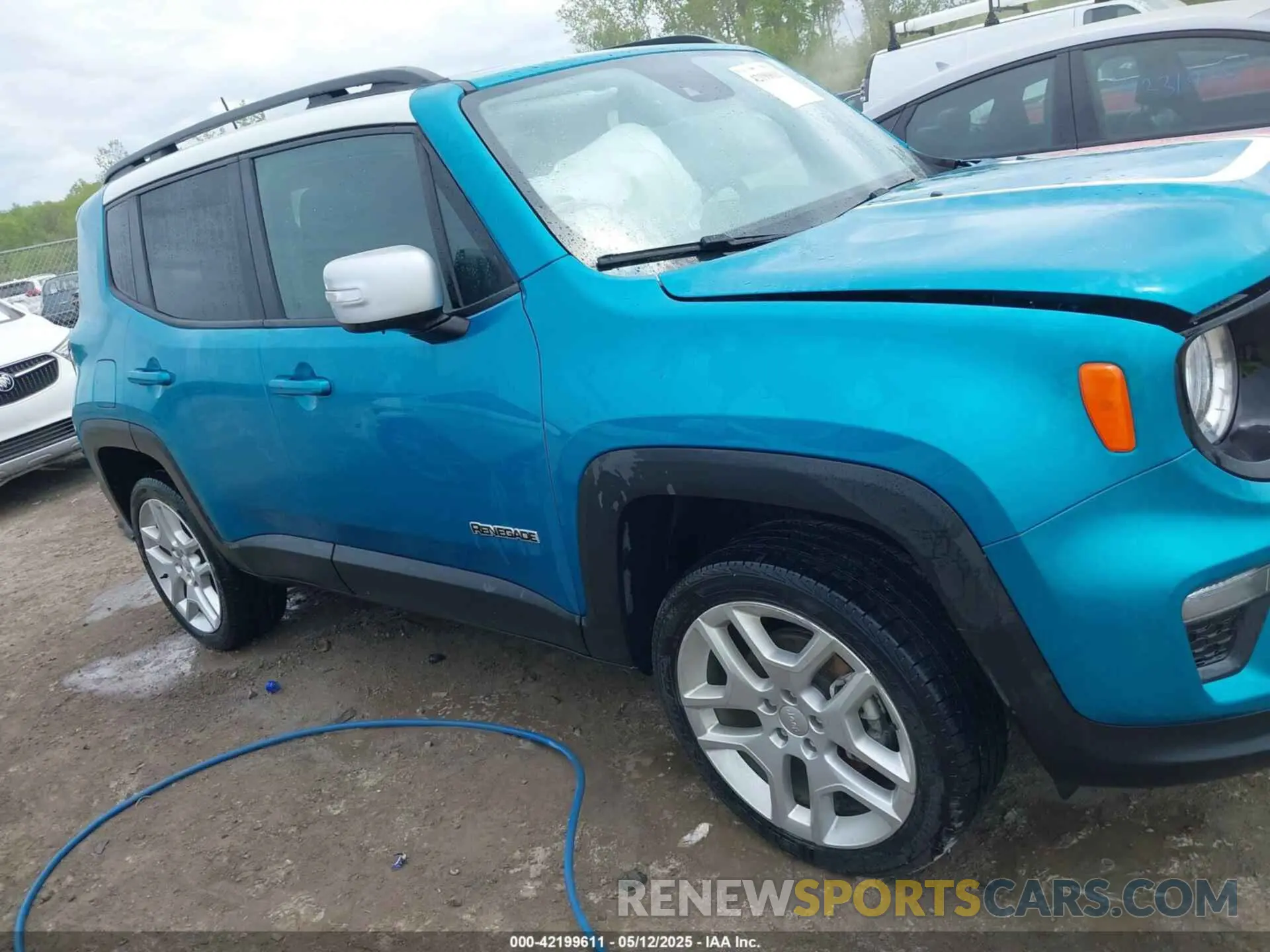 13 fotografías del automóvil dañado ZACNJDBB0MPM92423 JEEP RENEGADE 2021