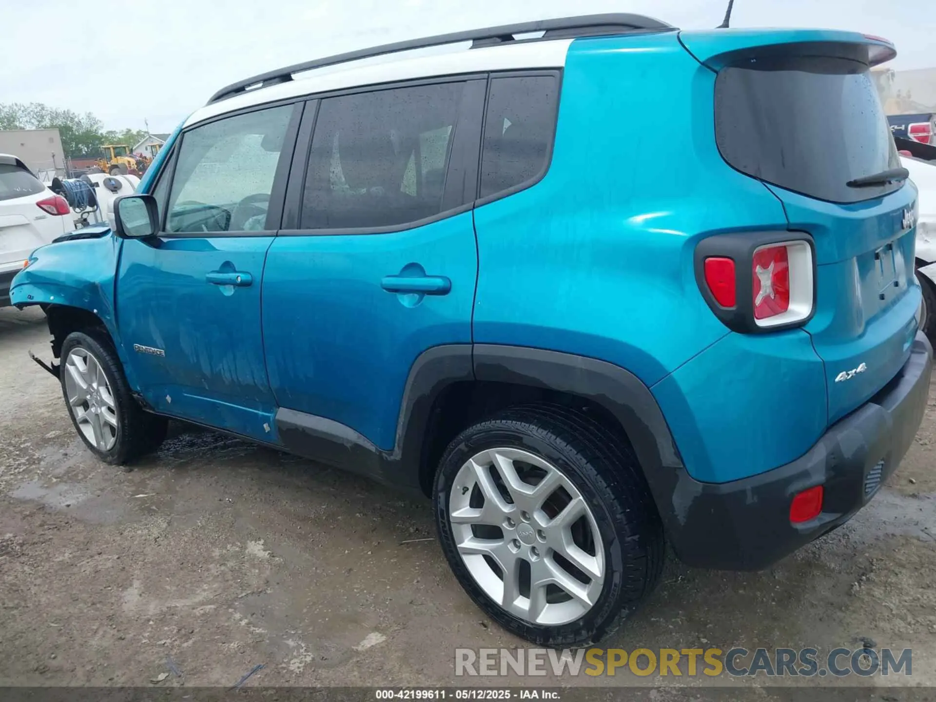 14 fotografías del automóvil dañado ZACNJDBB0MPM92423 JEEP RENEGADE 2021