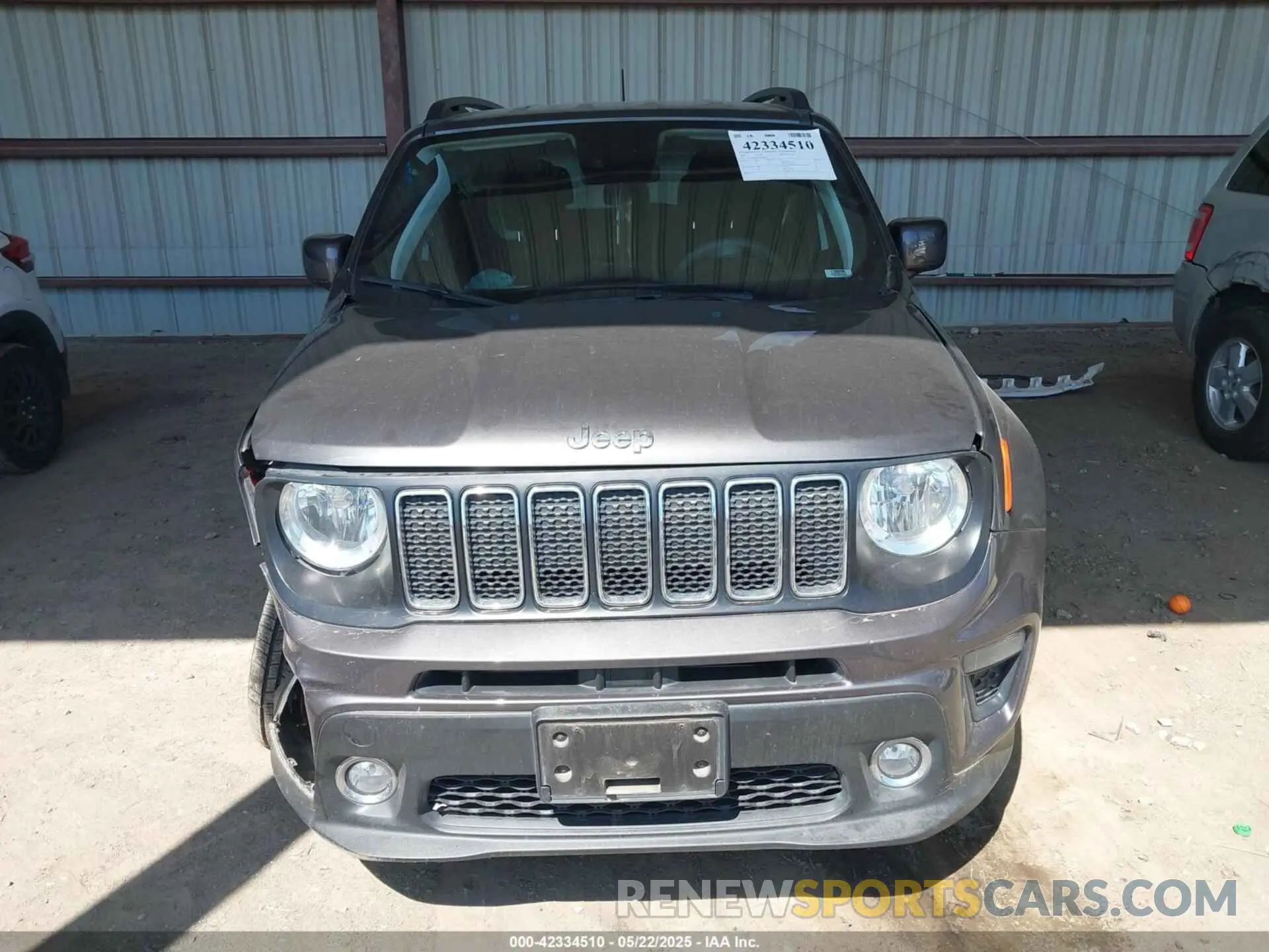 13 fotografías del automóvil dañado ZACNJDBB0MPN08135 JEEP RENEGADE 2021