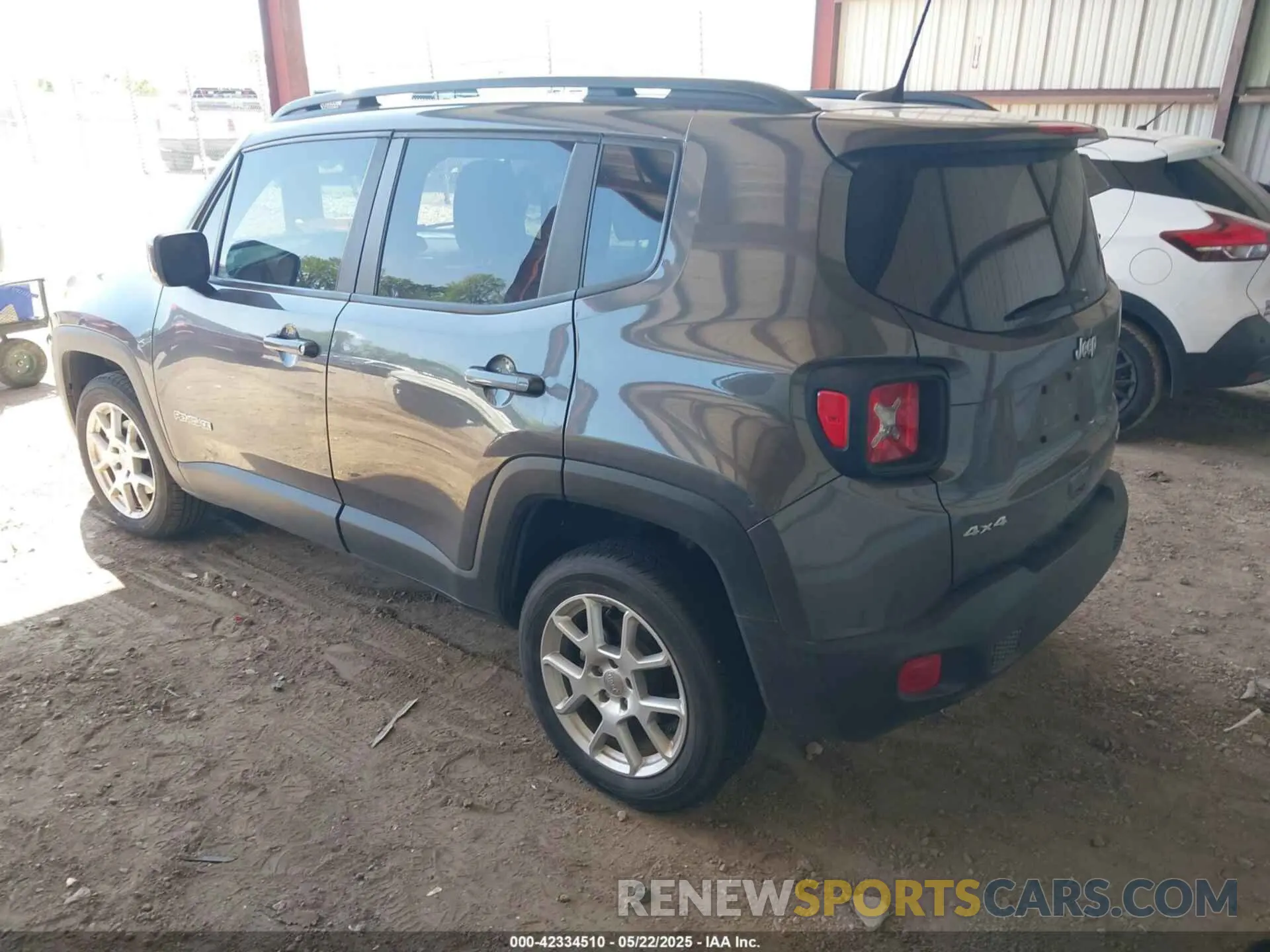 3 fotografías del automóvil dañado ZACNJDBB0MPN08135 JEEP RENEGADE 2021
