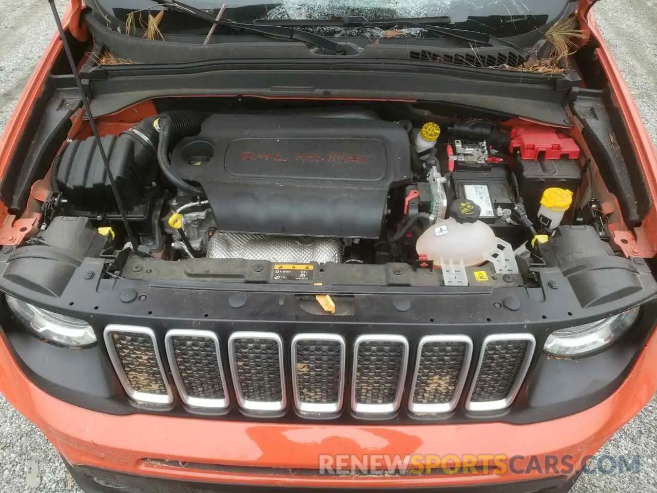 14 fotografías del automóvil dañado ZACNJDBB2MPM47113 JEEP RENEGADE 2021