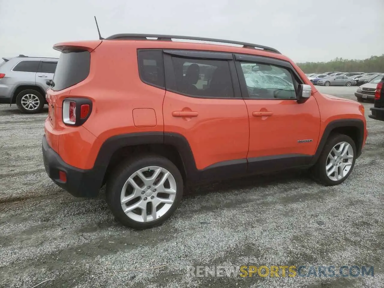 3 fotografías del automóvil dañado ZACNJDBB2MPM47113 JEEP RENEGADE 2021
