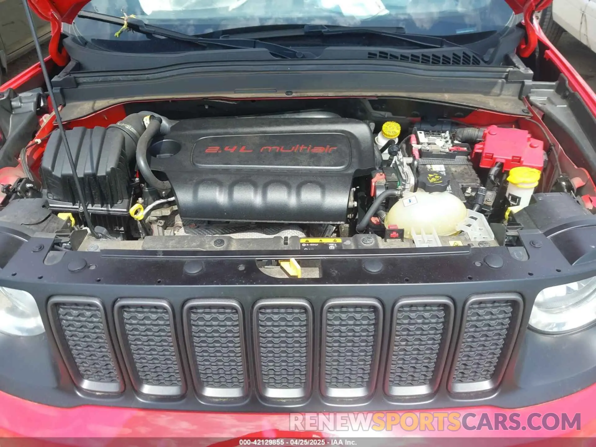 10 fotografías del automóvil dañado ZACNJDBB2MPM77874 JEEP RENEGADE 2021