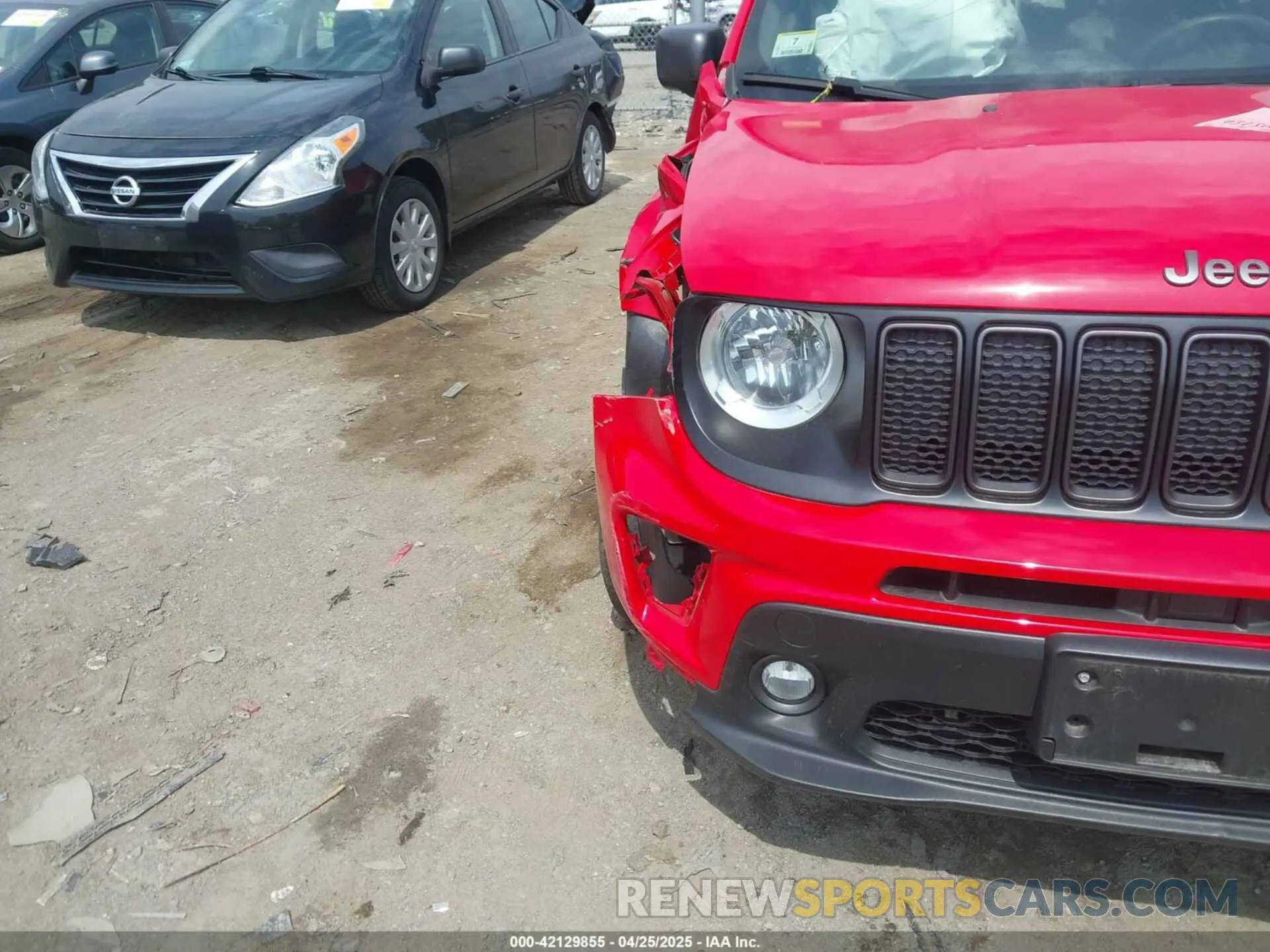 6 fotografías del automóvil dañado ZACNJDBB2MPM77874 JEEP RENEGADE 2021