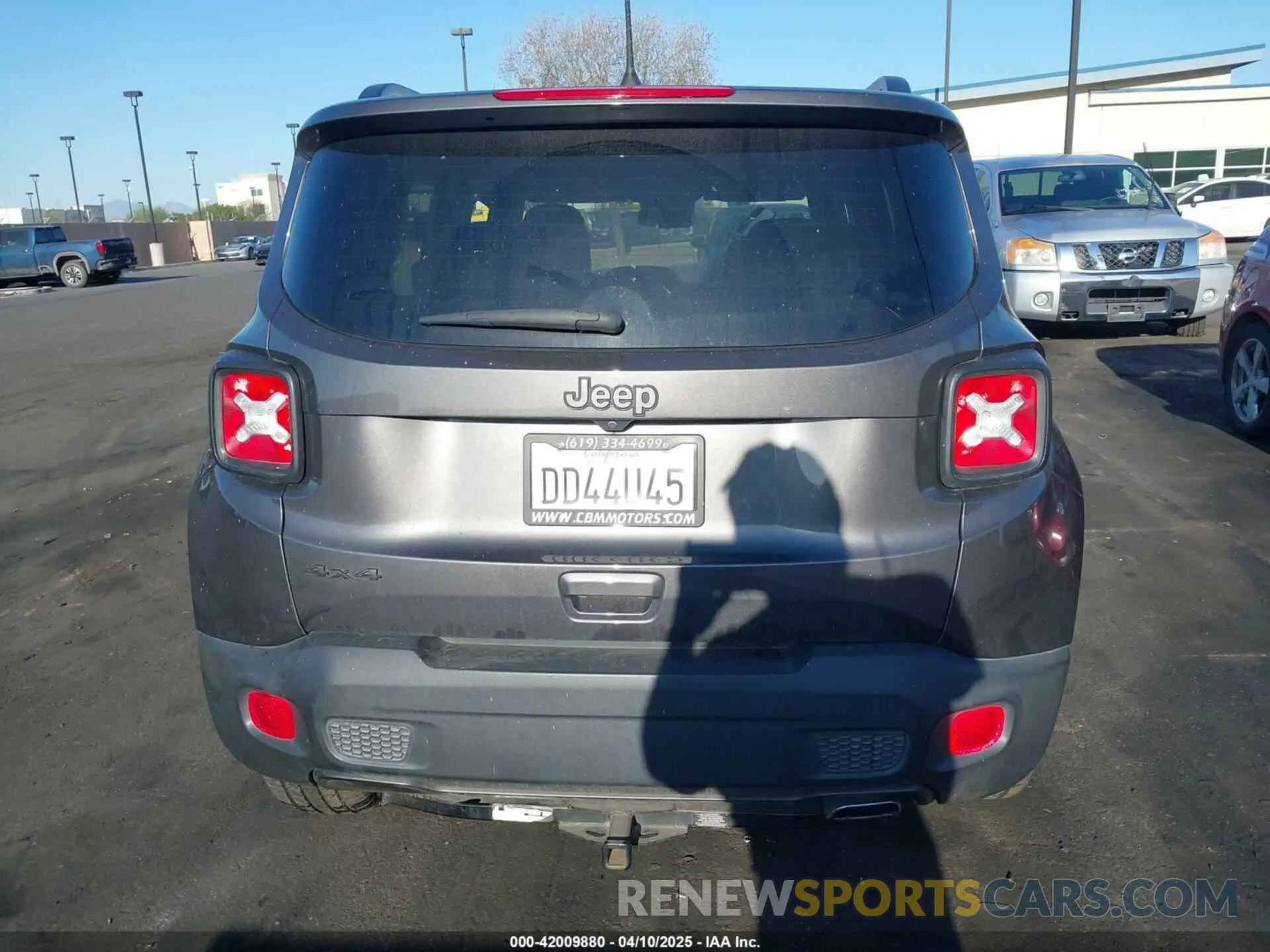 16 fotografías del automóvil dañado ZACNJDBB2MPM79995 JEEP RENEGADE 2021