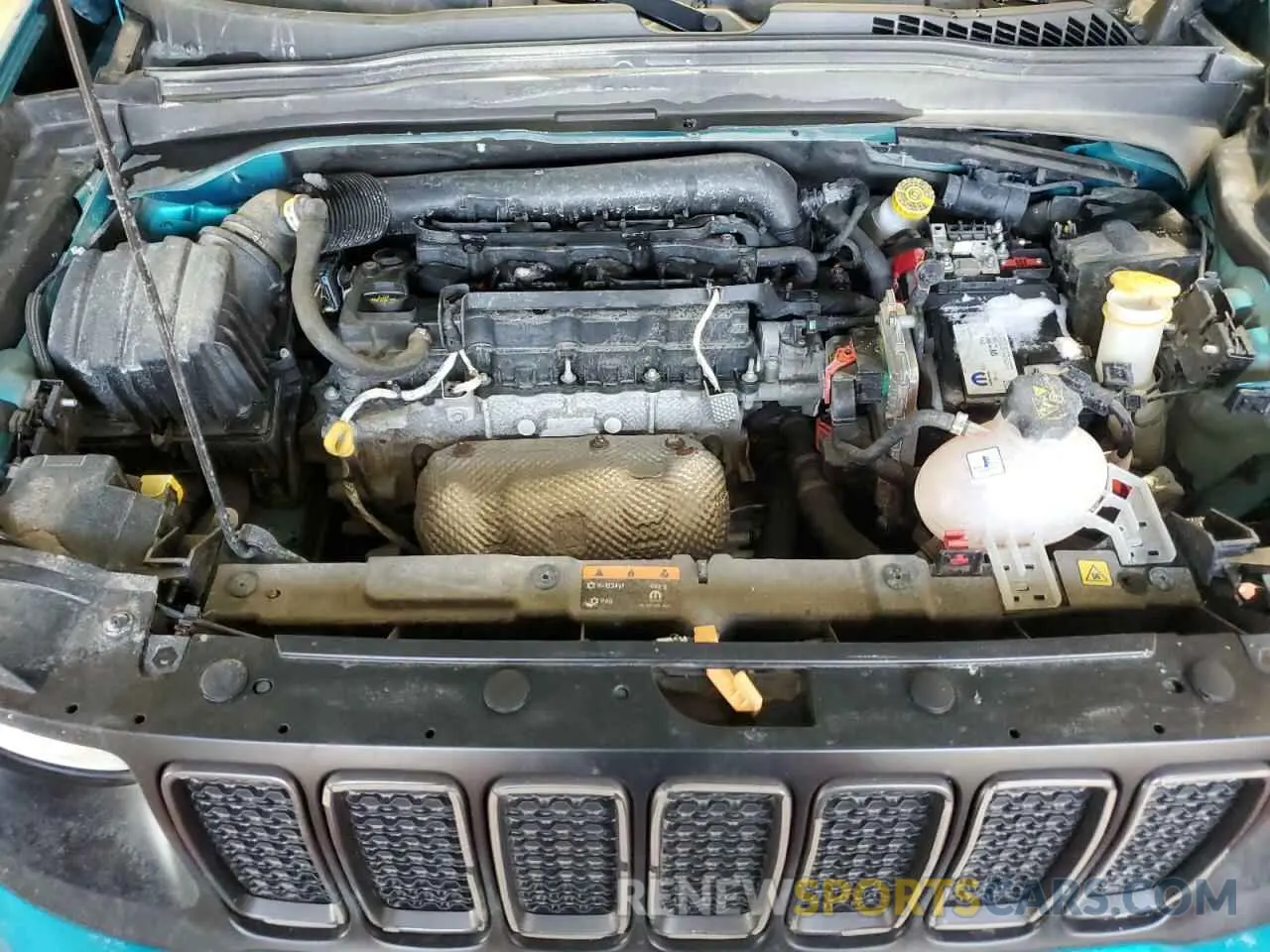 12 fotografías del automóvil dañado ZACNJDBB2MPN14695 JEEP RENEGADE 2021
