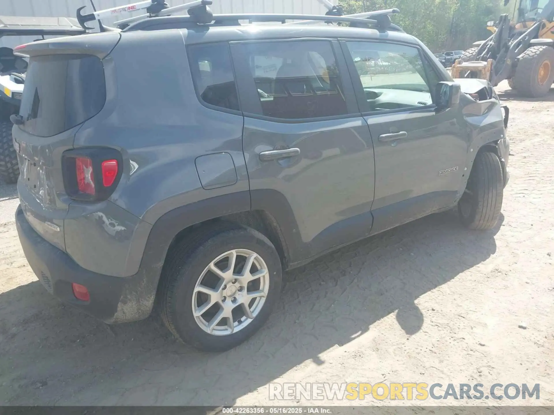 4 fotografías del automóvil dañado ZACNJDBB2MPN31688 JEEP RENEGADE 2021