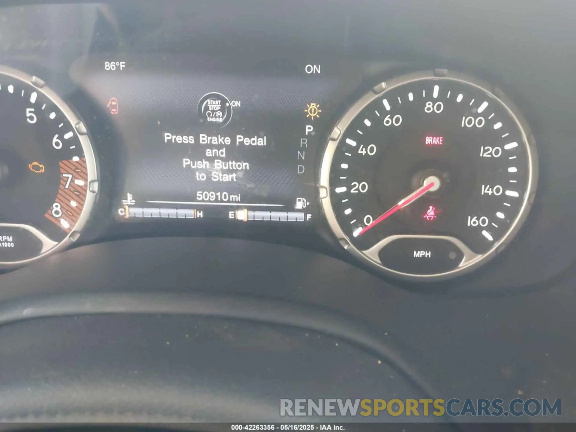 7 fotografías del automóvil dañado ZACNJDBB2MPN31688 JEEP RENEGADE 2021